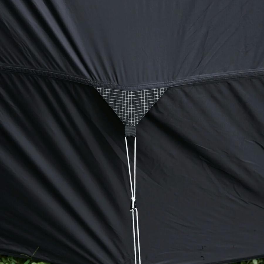 ムラコ muraco NORM 2P ノーム2ピー TE0010BK TE0010GY BLACK GREY ファミリーキャンプ Tent Camping 2P | muraco | 07