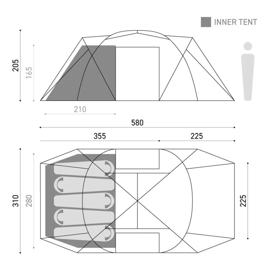 muraco ムラコ ZIZ TENT SHELTER BLACK ジズテントシェルター ブラック | muraco | 01