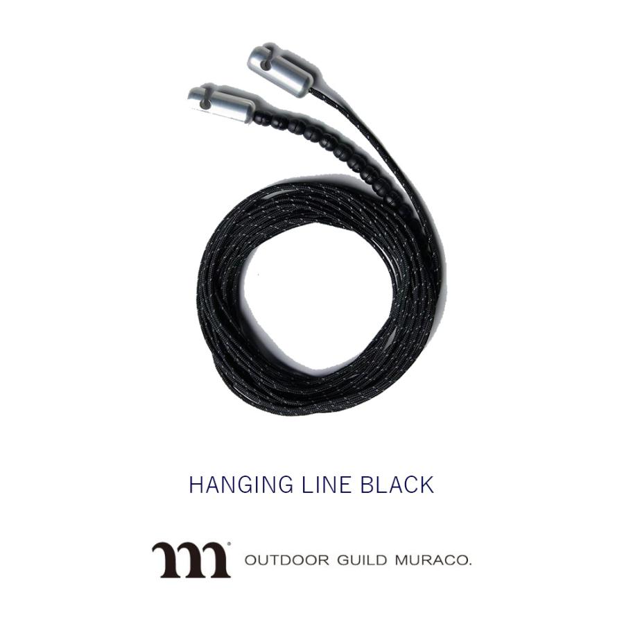 muraco ムラコ HANGING LINE BLACK ハンギングライン ブラック | muraco
