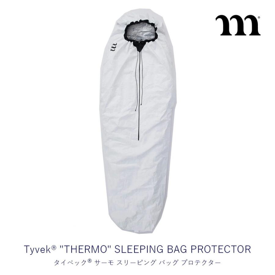 muraco ムラコ タイベック サーモ スリーピング バッグ プロテクター Tyvek THERMO SLEEPING BAG PROTECTOR ギア 寝袋 シュラフ カバー 夏山低山トレッキング … | muraco