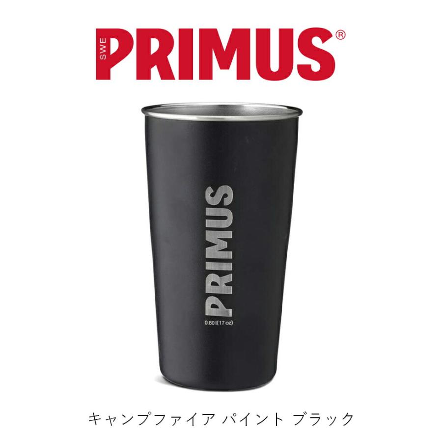 PRIMUS プリムス  キャンプファイア パイント ブラック Campfire Pint BLACK ステンレス鋼 600ml | PRIMUS