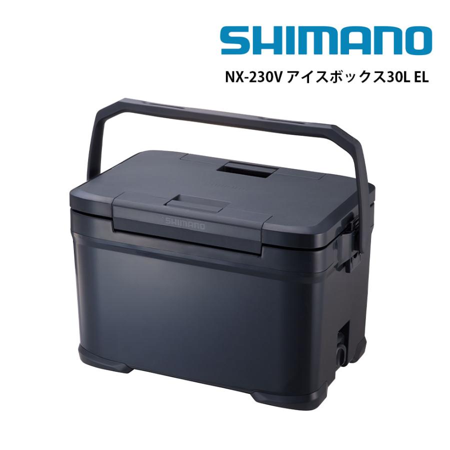 シマノ SHIMANO NX-230V チャコール アイスボックス 30L EL