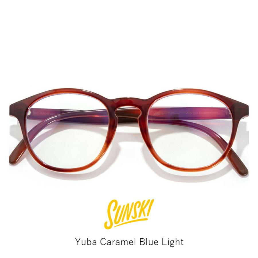 SUNSKI サンスキ Yuba Caramel Blue Light ユバ キャラメルブルーライト アクセサリー サングラス メンズ レディース ユニセックス ファッション カジュアル … | sunski