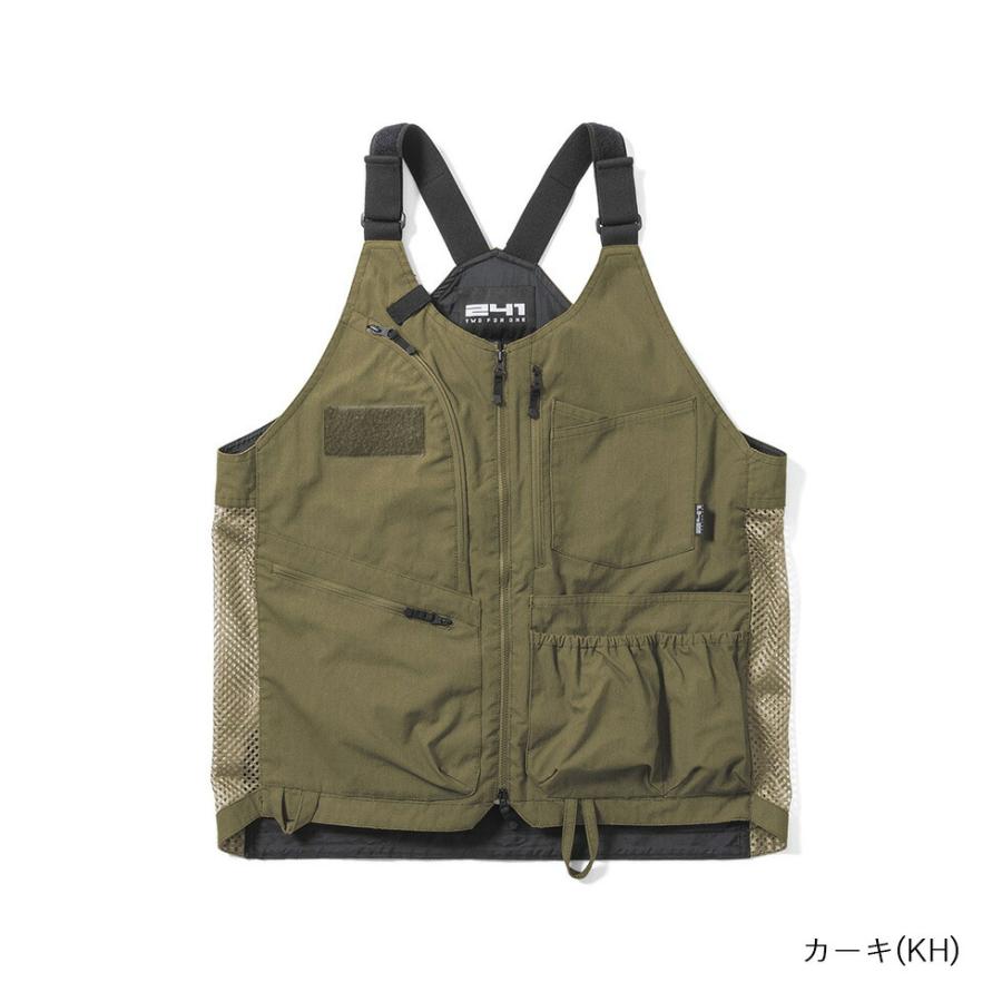 241 ツーフォーワン エリア241 ベスト AREA241 VEST メンズ 日曜大工 DIY ワークベスト フィッシングベスト ツールボックス アウトドア CORDURAR MB1351 | 241 | 02