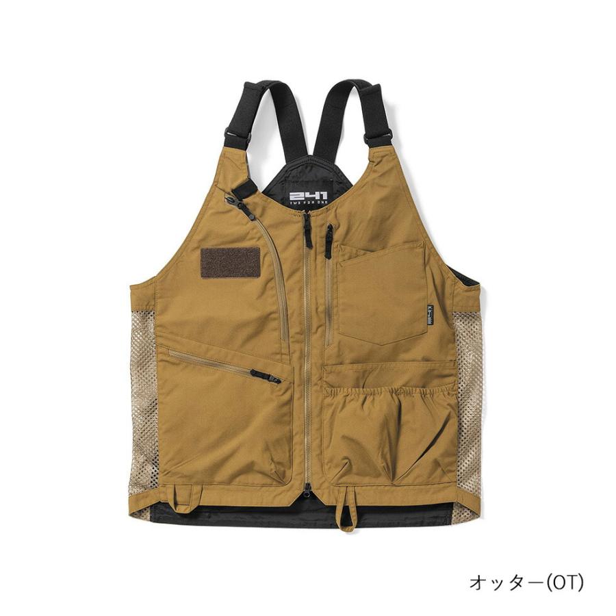 241 ツーフォーワン エリア241 ベスト AREA241 VEST メンズ 日曜大工 DIY ワークベスト フィッシングベスト ツールボックス アウトドア CORDURAR MB1351 | 241 | 03