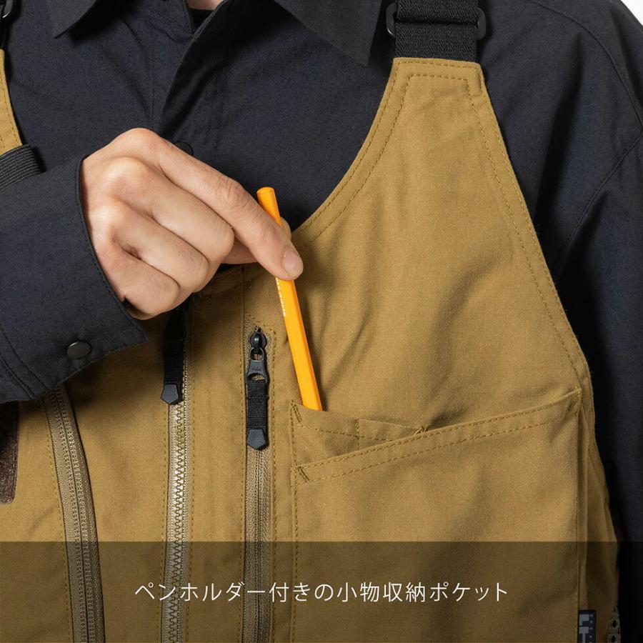 241 ツーフォーワン エリア241 ベスト AREA241 VEST メンズ 日曜大工 DIY ワークベスト フィッシングベスト ツールボックス アウトドア CORDURAR MB1351 | 241 | 08