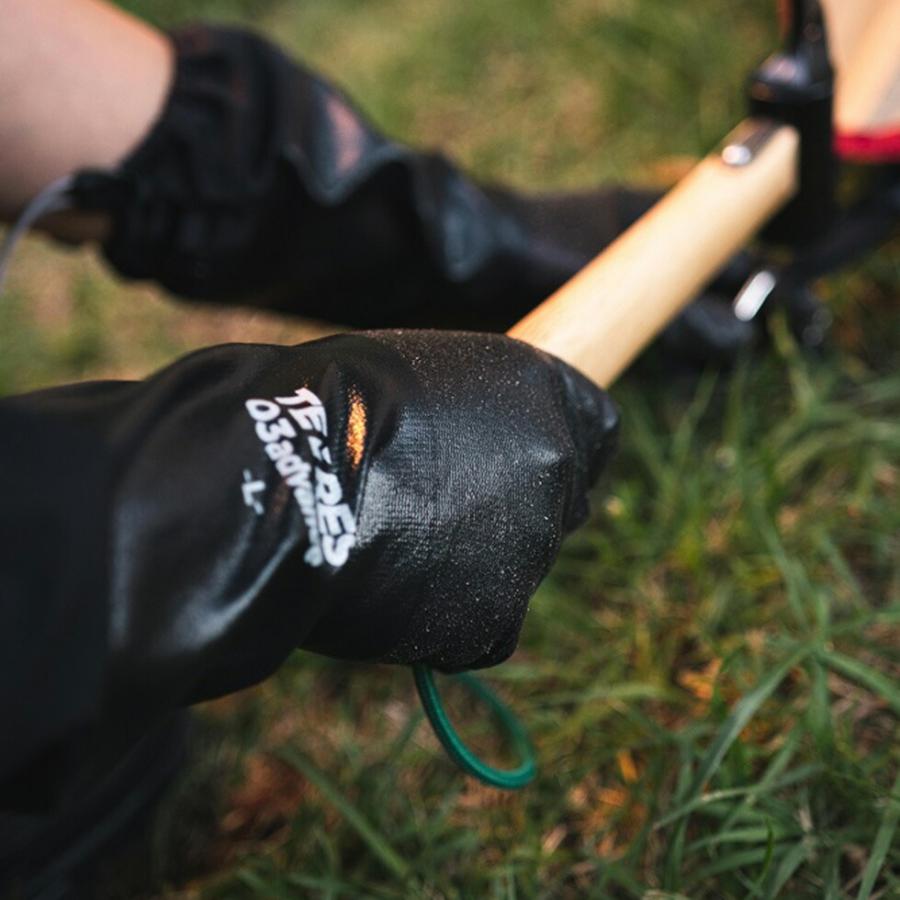 TEMRES テムレス TEMRES 03 ADVANCE BK ショーワ テムレス 03 アドバンスブラック 手袋 透湿防水 グローブ 防水性 透湿性 ポリウレタン アウトドア | grove | 08