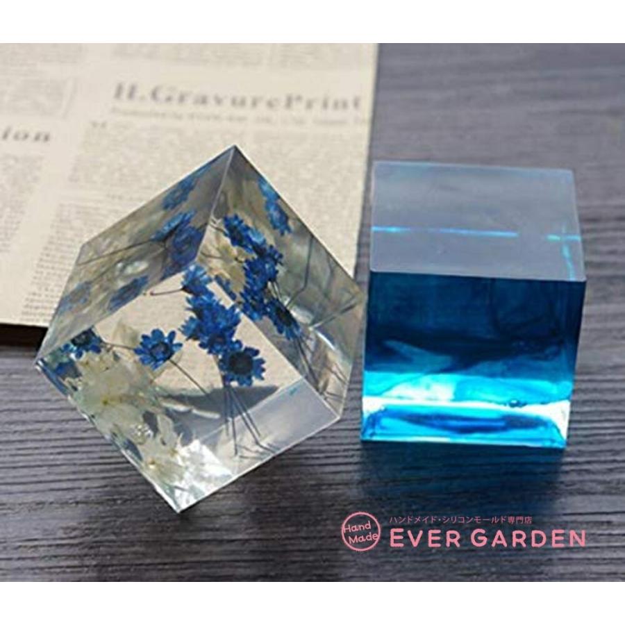 正方形 3個セット レジン シリコンモールド ネックレス