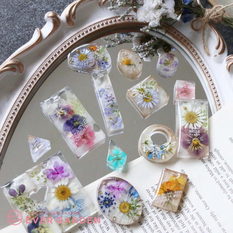 ハンドメイド　パーツ　シリコン　カラーセット　レジン シリコンモールド レジン 25種類 2枚セット アクセサリー パーツ