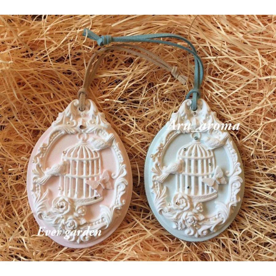 鳥かご 小鳥 穴あき タイプ シリコンモールド サシェ アロマハイ