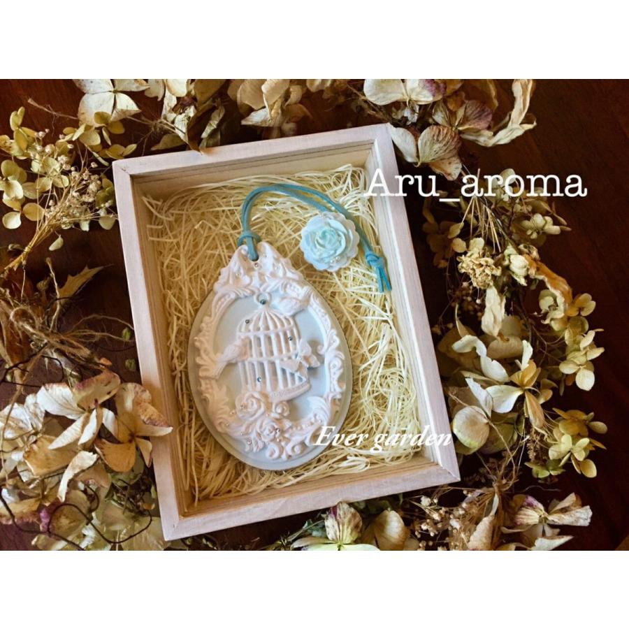 アロマストーン鳥かごサシェ アロマストーン(鳥かご)&アロマワックスサシェ | Leaflower's