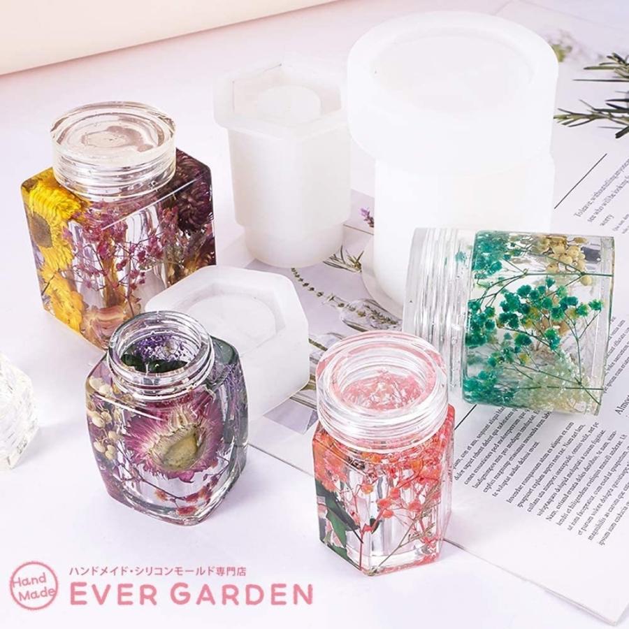 レジン 蓋付き 小物入れ 収納ケース シリコンモールド