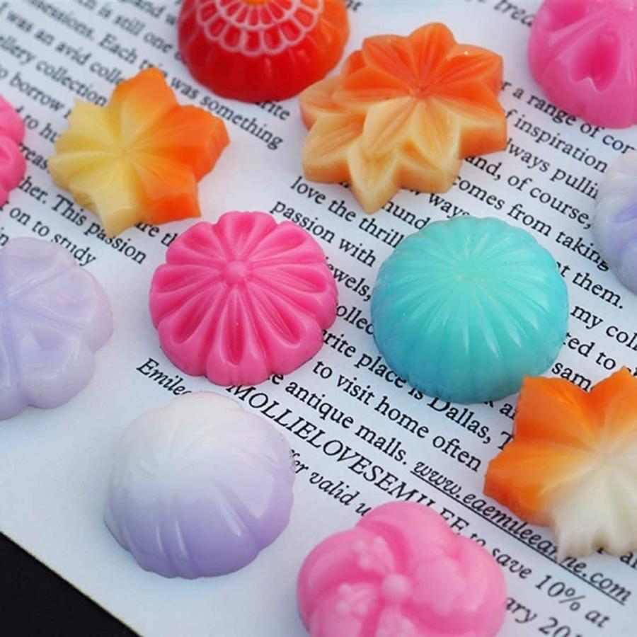 シリコンモールド 和菓子形 花 葉 シリコン モールド レジン Uvレジン エポキシ樹脂 アロマストーン 手作り 石鹸 キャンドル 樹脂 粘土 4bx1 Di1j ハンドメイド専門店 Evergarden 通販 Yahoo ショッピング
