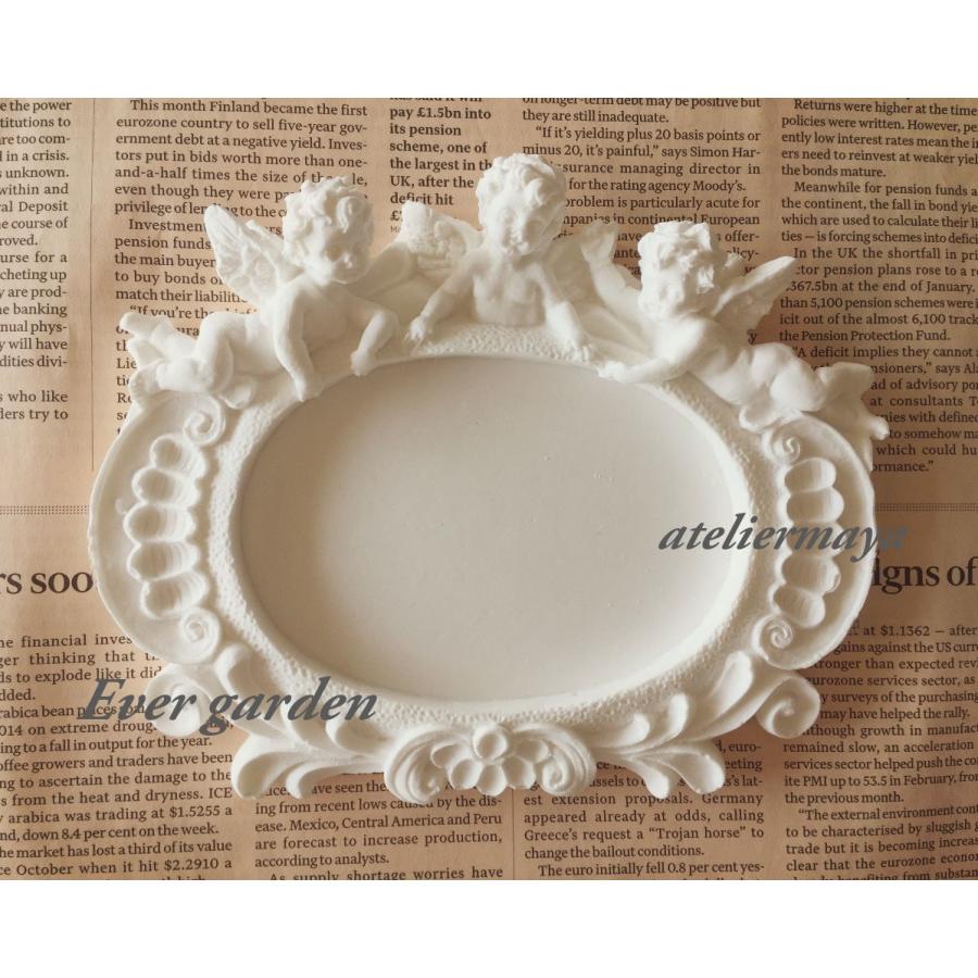 天使 フレーム 額縁 エンジェル シリコンモールド アロマハイ