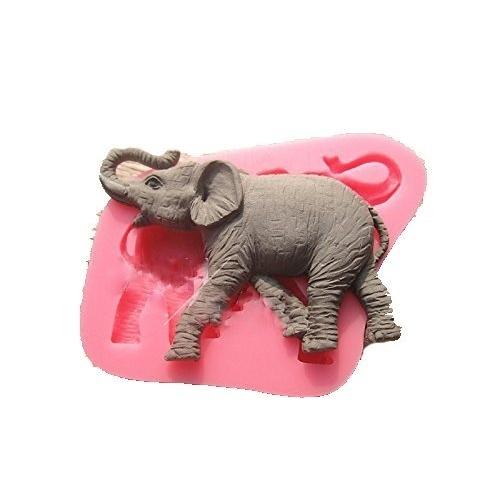 ゾウ 象 動物 シリコンモールド 手作り 石鹸 キャンドル 粘土 レジン