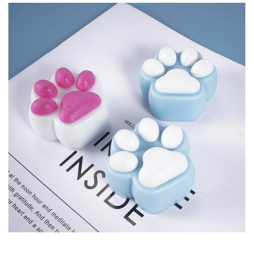 肉球 猫 シリコンモールド レジン アロマストーン 石膏 手作り 石鹸