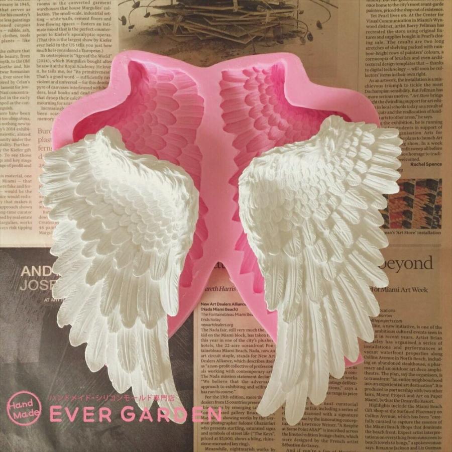 羽 翼 ウイング ビックサイズ シリコンモールド レジン アロマストーン 手作り 石鹸 キャンドル 樹脂 粘土 オルゴナイト 型 抜き型 I3 3c7x Elq6 ハンドメイド専門店 Evergarden 通販 Yahoo ショッピング