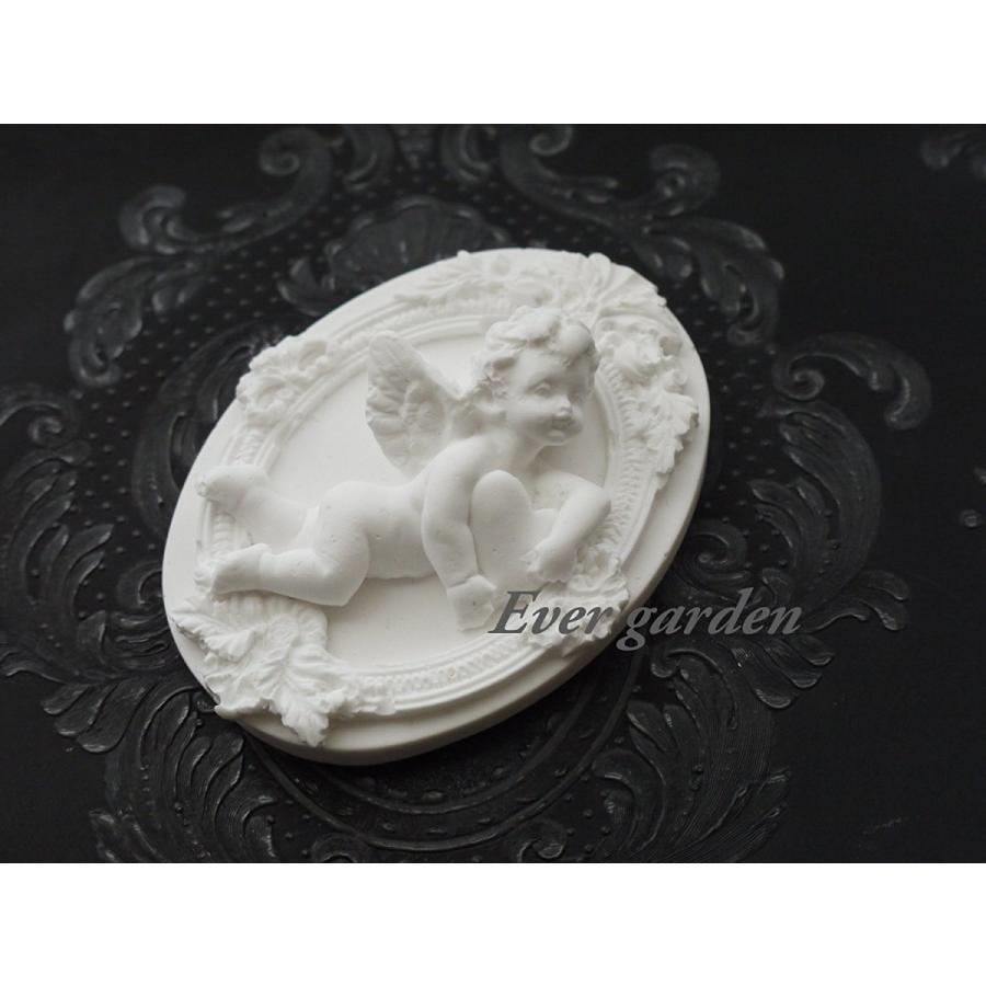 天使 2 エンジェル 妖精 ハート シリコンモールド アロマハイストーン