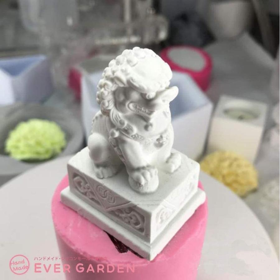 シーサー☆オルゴナイト 沖縄巡礼石+願掛け石のシーサー真実を見抜く