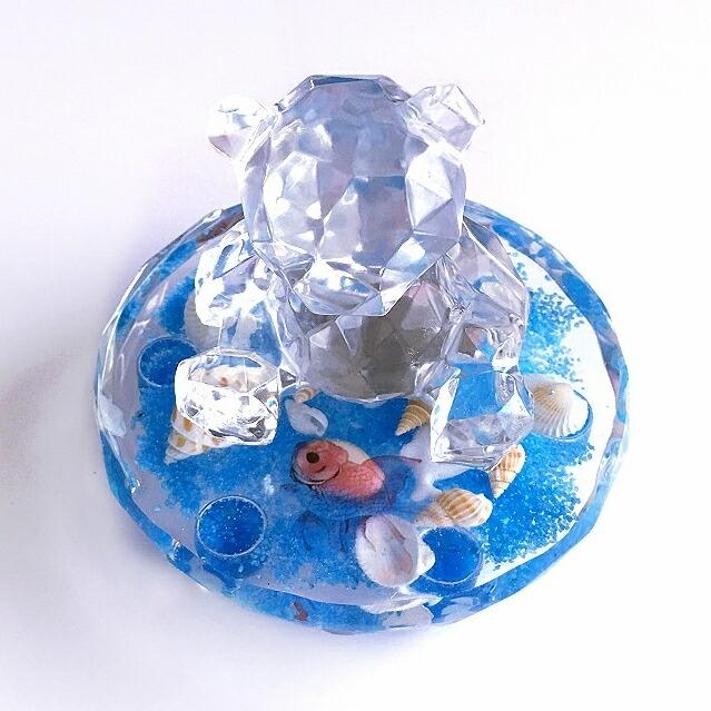 シリコンモールド 熊 クマ 立体 動物 レジン アロマストーン