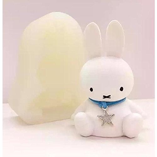 うさぎ 動物 シリコンモールド レジン アロマストーン 手作り 石鹸