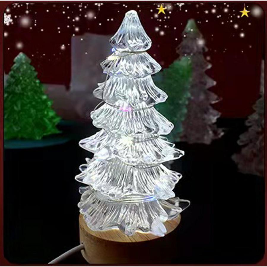 Xmasを彩る ツリー クリスマス シリコンモールド レジン キャンドル
