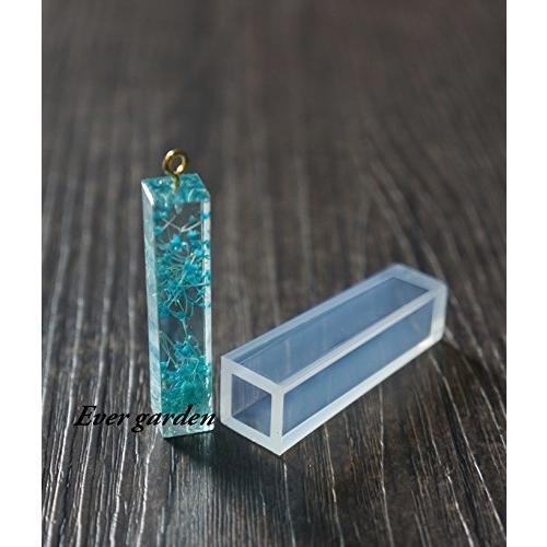 レジン 7本セット 長方形 正方形 丸 三角 シリコンモールド