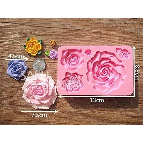 シリコンモールド バラ 5個 薔薇 花 シリコンモールド アロマハイストーン 石膏 手作り 石鹸 レジン 樹脂 粘土 型 抜き型 Ug Woch Auvd ハンドメイド専門店 Evergarden 通販 Yahoo ショッピング