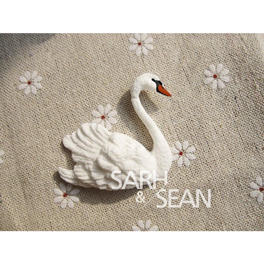 Ever garden 白鳥 1 シリコンモールド 手作り 石鹸 キャンドル