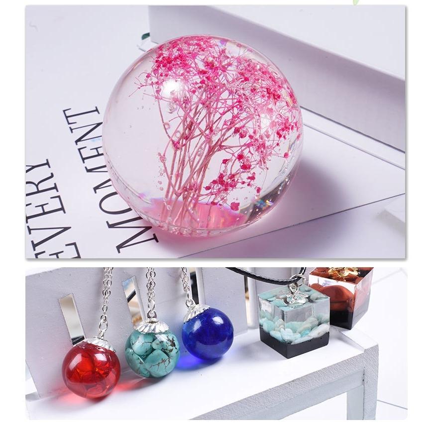 球体 5個セット レジン シリコンモールド オルゴナイト uvレジン