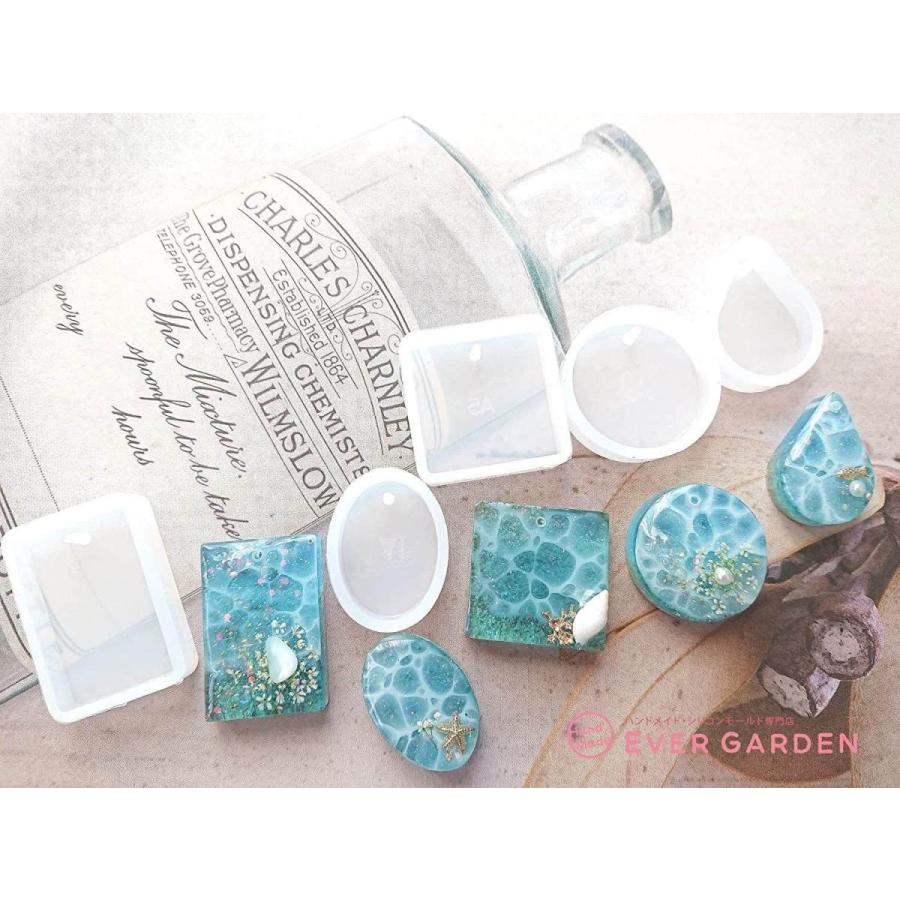 レジン 15種類 筒形 穴あき シリコンモールド オルゴナイト uvレジン