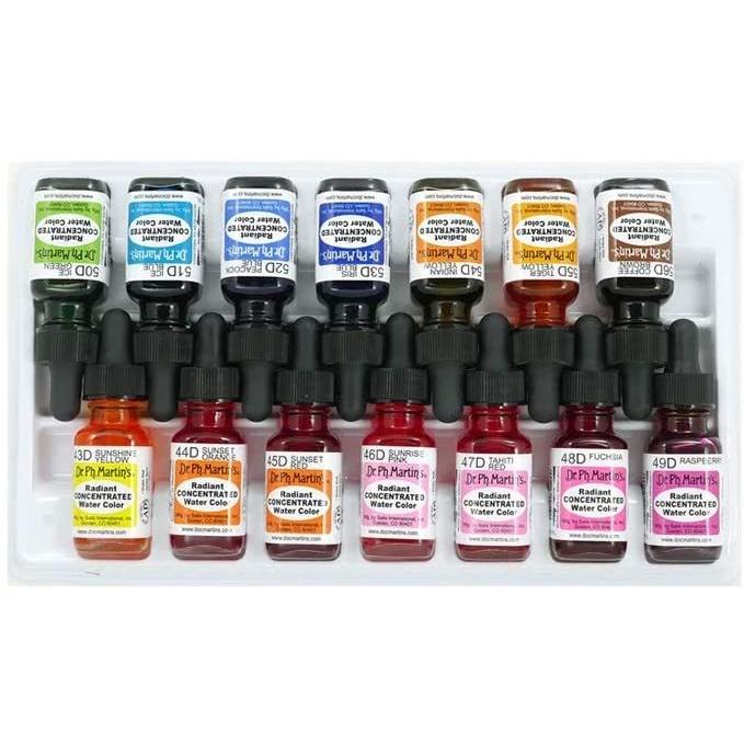 ドクターマーチン ラジアント 2OZ 14色セット Dセット Dr. Ph