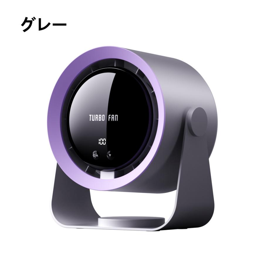 卓上ファン 扇風機 静音 小型 2025 大風量 100段階風量 小型扇風機