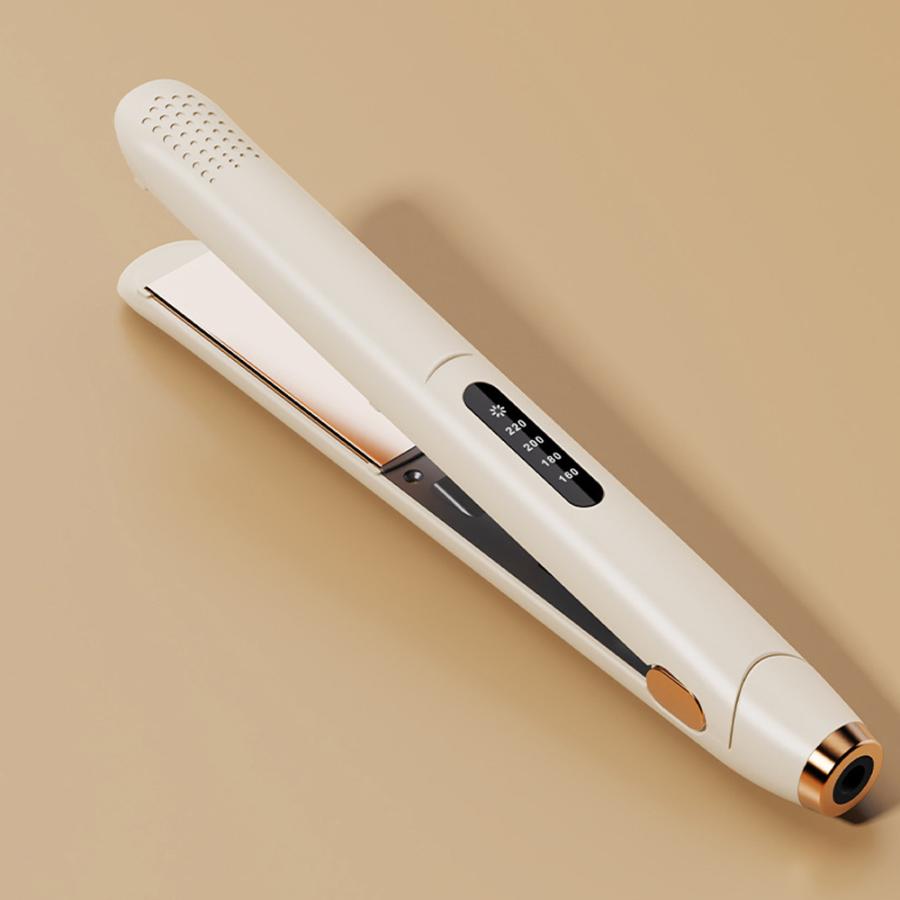 ヘアアイロン ストレートアイロン 2wayストレート&カール 4段階