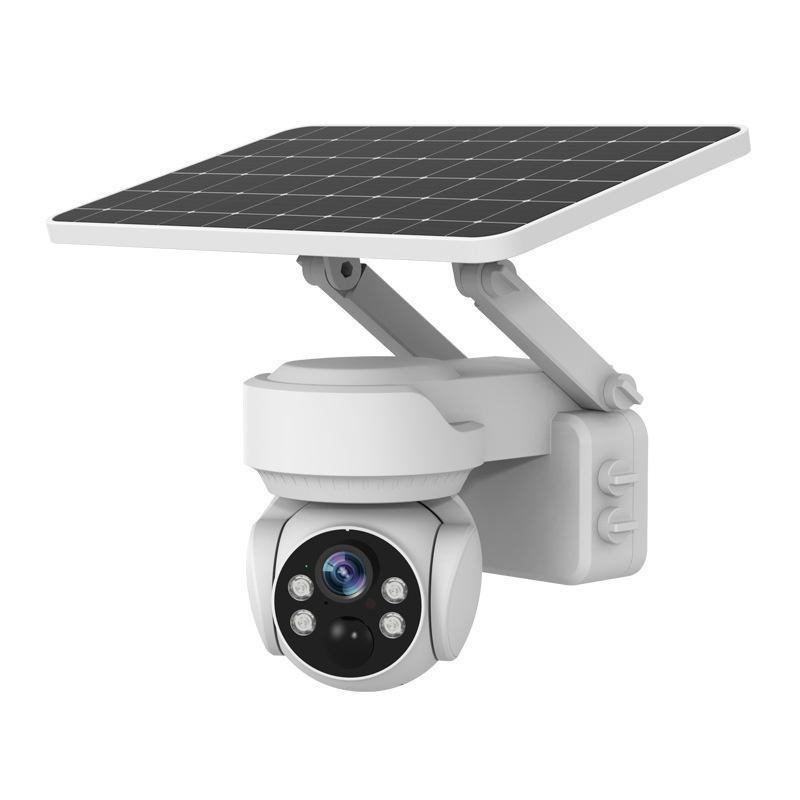 屋外防犯カメラ ソーラー充電 360° 撮影可能 パンチルト 500万超高画素 屋外防犯カメラ ソーラー充電 360° 撮影可能 パンチルト 500万超