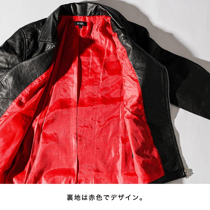 joker（ジョーカー） レザージャケット メンズ ライダース 本革 ダブル