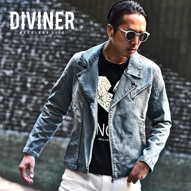 ライダースジャケット メンズ ダブル ブルー デニムライダース ストレッチデニム デニムジャケット ダブルライダース ストレッチ デニム 194 Joker By Evergreen 通販 Yahoo ショッピング