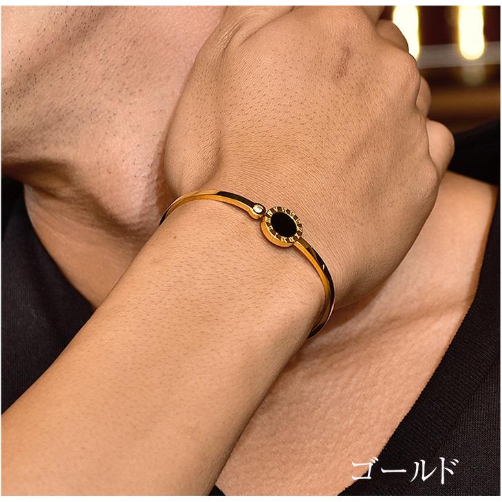 ブレスレット メンズ レディース バングル ペア ゴールド シルバー つけっぱなし サビない サージカル 金属アレルギー アレルギー対応 ファインスチール Joker By Evergreen 通販 Paypayモール
