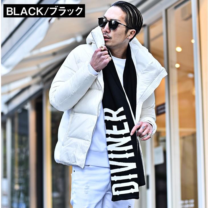 マフラー メンズ ブランド ロングマフラー ロゴ プレゼント ギフト 男性 ブラック 黒 ホワイト 白 モカ チャコール ボリューム 春 春服 Joker By Evergreen 通販 Yahoo ショッピング