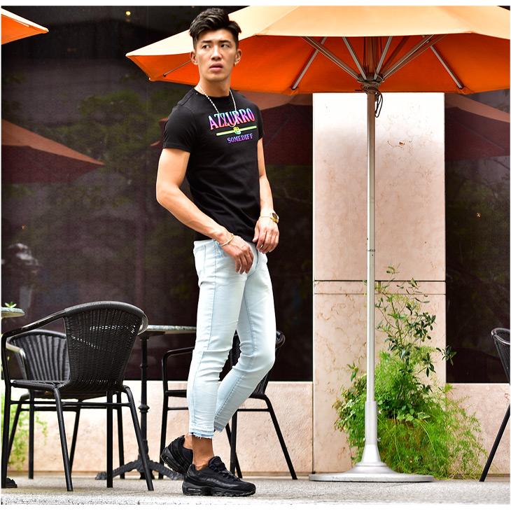 アンクルパンツ クロップドパンツ メンズ アンクル デニム スキニー ストア ジーンズ 大きいサイズ