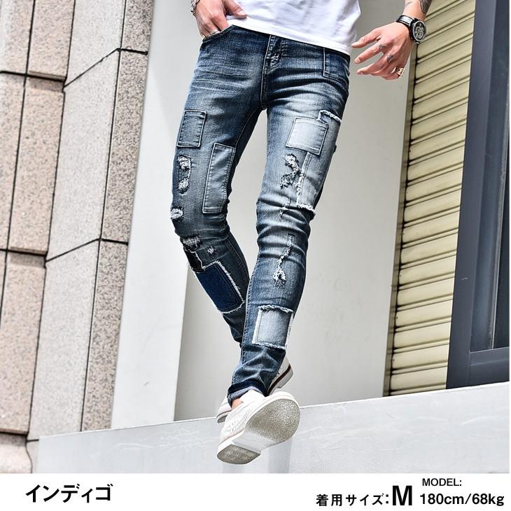 入荷予定 ジーンズ デニム ダメージ メンズ Mサイズ デニム