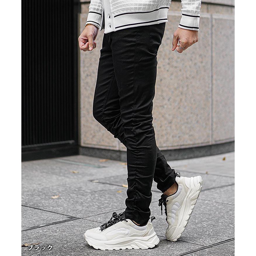 ラッセルノ ゴルフ フラッグロゴ ストレッチ スキニー パンツ ホワイト XL6 ラッセルノ ゴルフ フラッグロゴ ストレッチ スキニー パンツ ホワイト