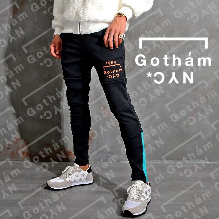 Gotham Nyc ゴッサムニューヨーク ジョガーパンツ メンズ ジャージ サイドライン パンツ 下 ストレッチ ストリート ライン入り ダンス Joker By Evergreen 通販 Paypayモール