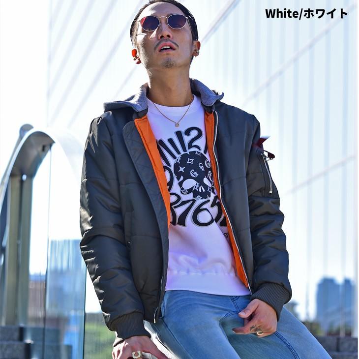 トレーナー メンズ ロゴ プリント 長袖 トップス 韓国 おすすめ 服 長袖 日本製 派手 個性的 ロゴ 黒 ブラック 白 ホワイト おしゃれ 国産 Joker By Evergreen 通販 Paypayモール