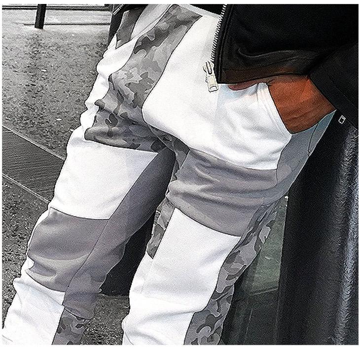 ジョガーパンツ メンズ スウェットパンツ ジョガー スウェット スウェットジョガー 細身 ボトムス ブランド 迷彩 迷彩柄 カモ柄 スポーツ パッチワーク Joker By Evergreen 通販 Paypayモール