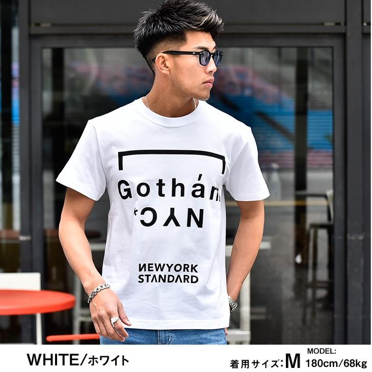 Tシャツ 半袖 メンズ Gotham ゴッサム ブランド ロゴ シンプル ストリート アメカジ スポーツ 白 ホワイト 黒 ブラック 春物 春服 春 春春 Joker By Evergreen 通販 Paypayモール