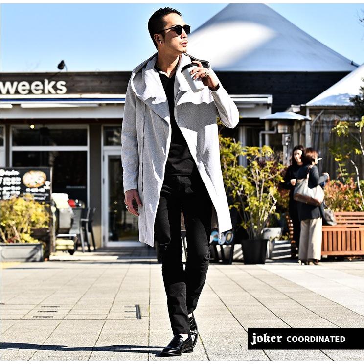 タグに ロングコート フード付き フーデットコート コート ブラック Joker By Evergreen 通販 Paypayモール メンズ コーディガン 春 春コート コート ジャケット ロング アウター ライトアウター については