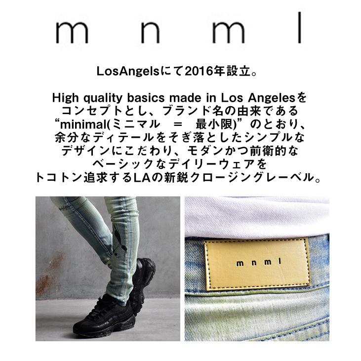 mnml ミニマル スキニーデニム メンズ スキニー 黒 ブラック mnml ミニマル スキニーデニム メンズ スキニー 黒 ブラック