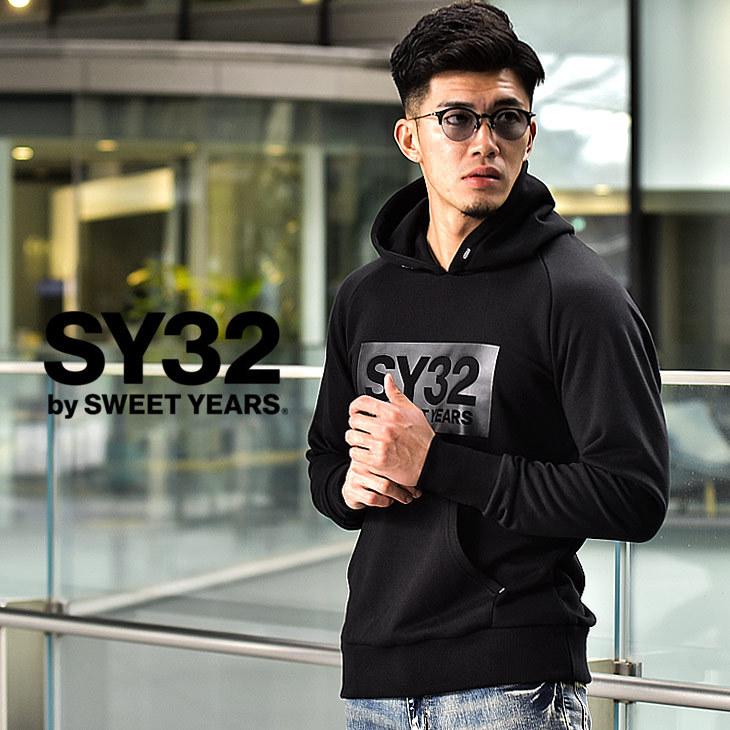 Sy32 By Sweet Years パーカー メンズ ロゴ 新作 長袖 長袖パーカー 大きいサイズ Ll Xl 海外 ブランド スポーツ ボックスロゴ 黒 ブラック 春 春物 春服 Joker By Evergreen 通販 Paypayモール