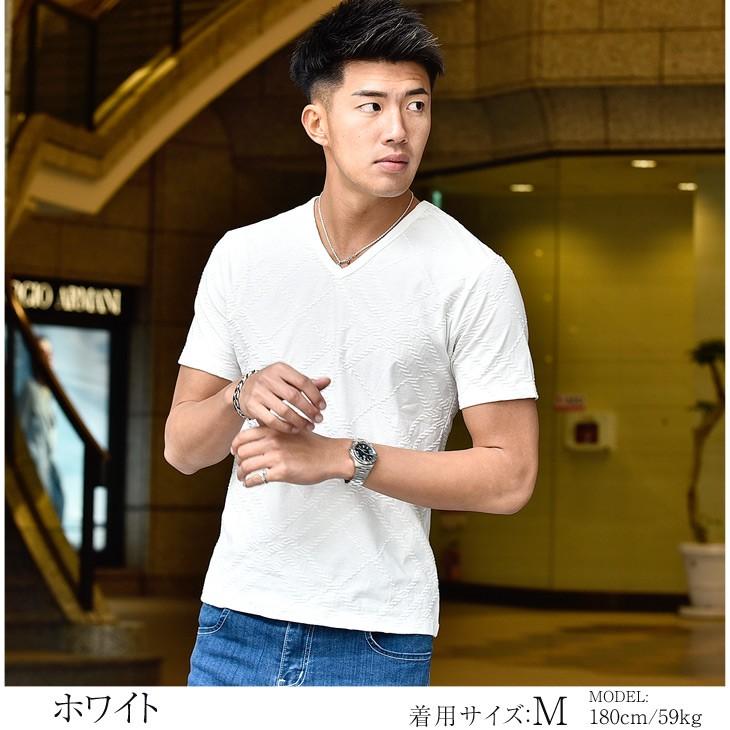 Tシャツ メンズ 半袖 半袖tシャツ ファッション Vネック お洒落 オシャレ カットソー 無地 シンプル 夏 夏服 夏物 夏新作 モード系 キレイ目 細め 細身 Joker By Evergreen 通販 Paypayモール